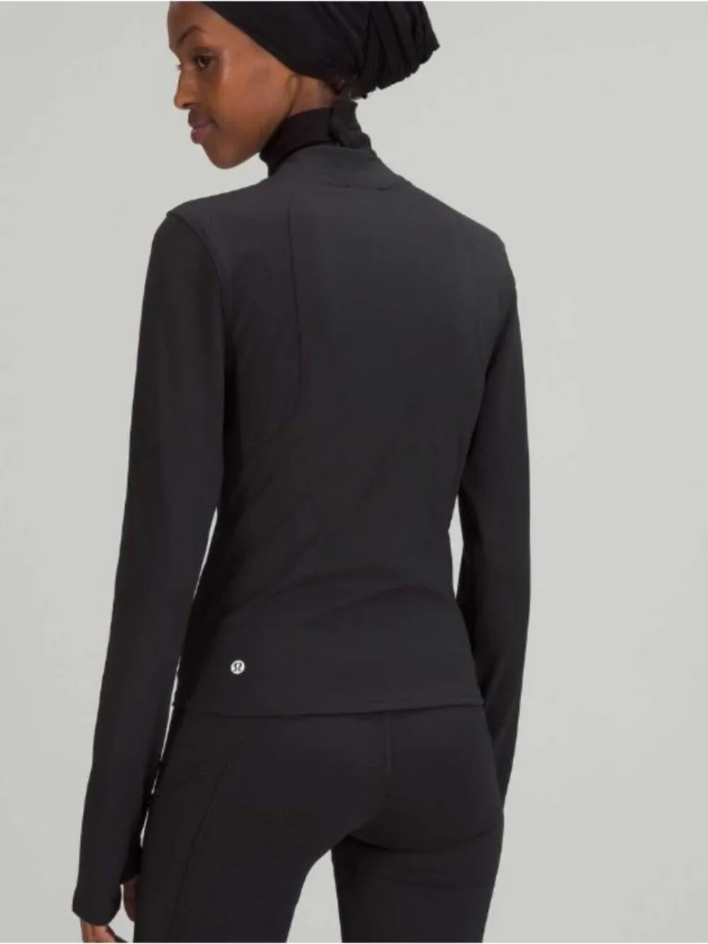 Lululemon Luxtreme Running Half-Zip In Black